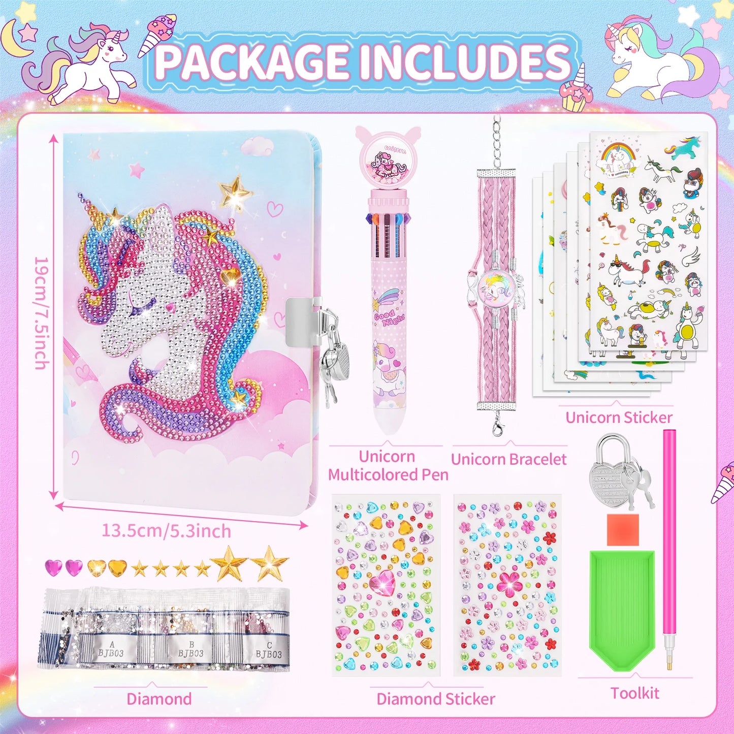 Diamond Painting DIY Journal Kits