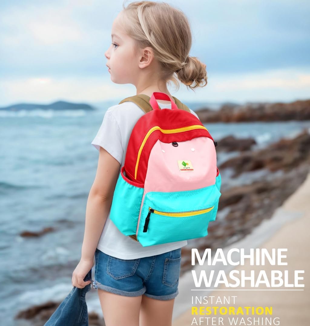 Kids Mini Backpack - Pink 12x10x4.5 in
