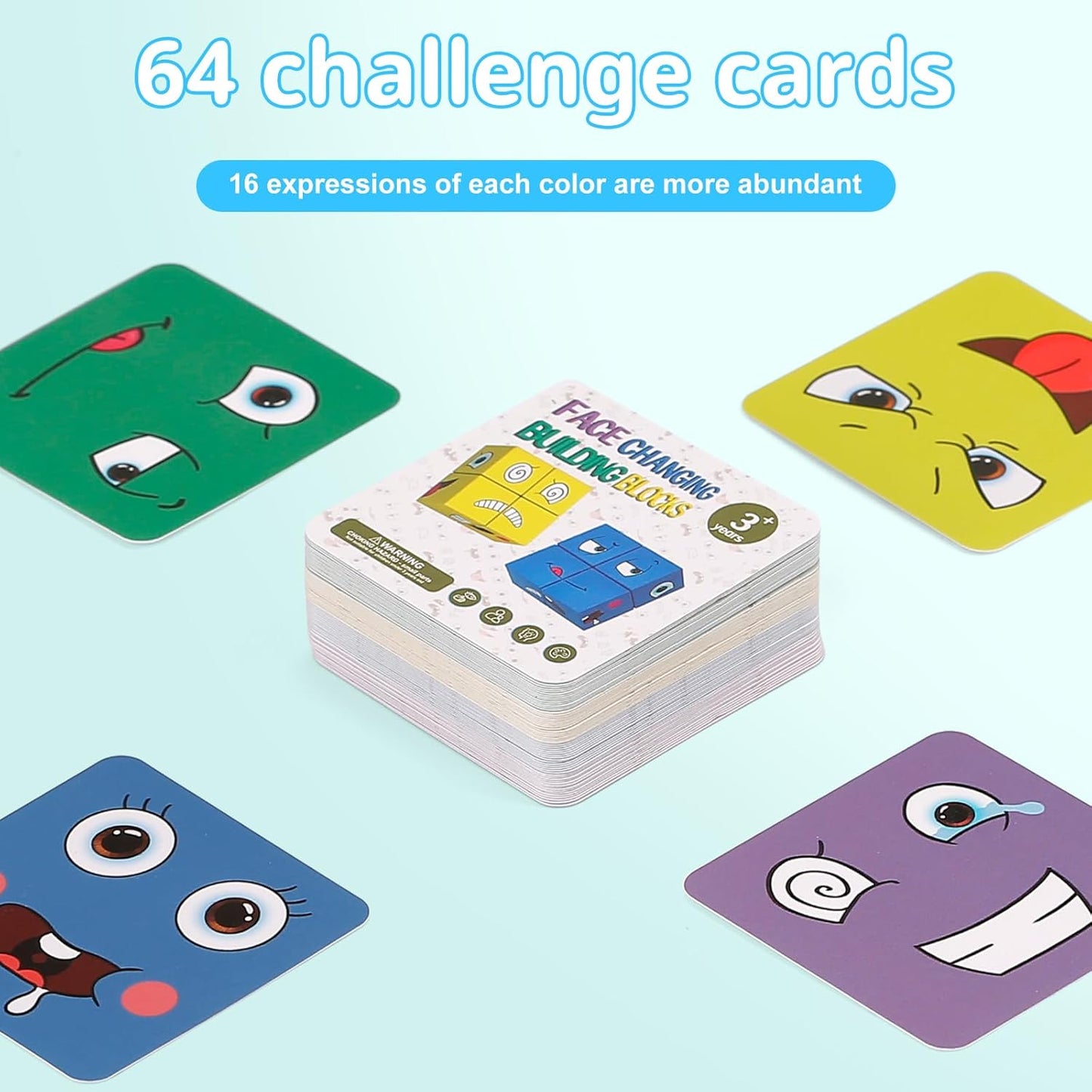Expressions Matching Block Puzzle Building Cubes Game 3+