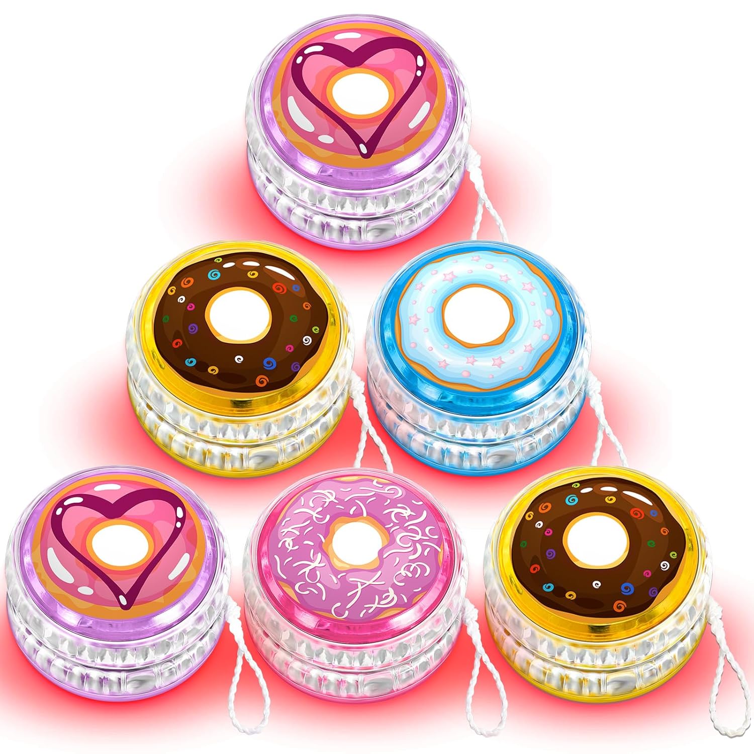 Yoyo Responsive Balls (Plastic Donut) - Random Color – click99c