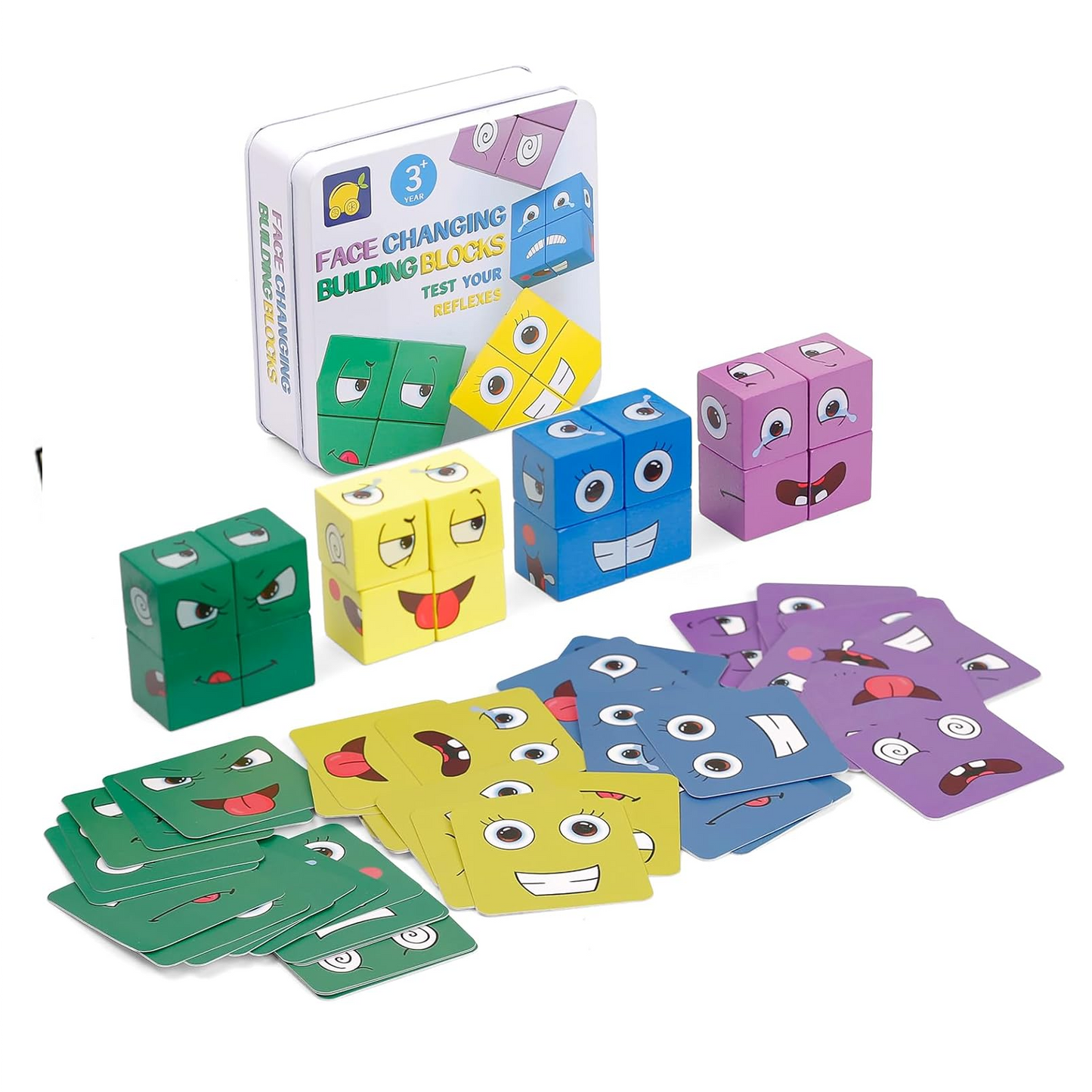 Expressions Matching Block Puzzle Building Cubes Game 3+