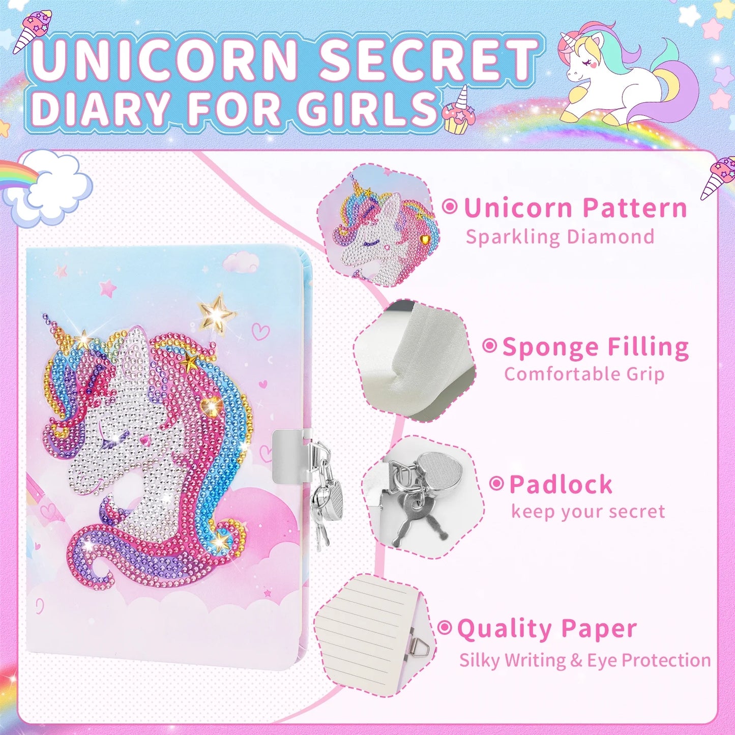Diamond Painting DIY Journal Kits