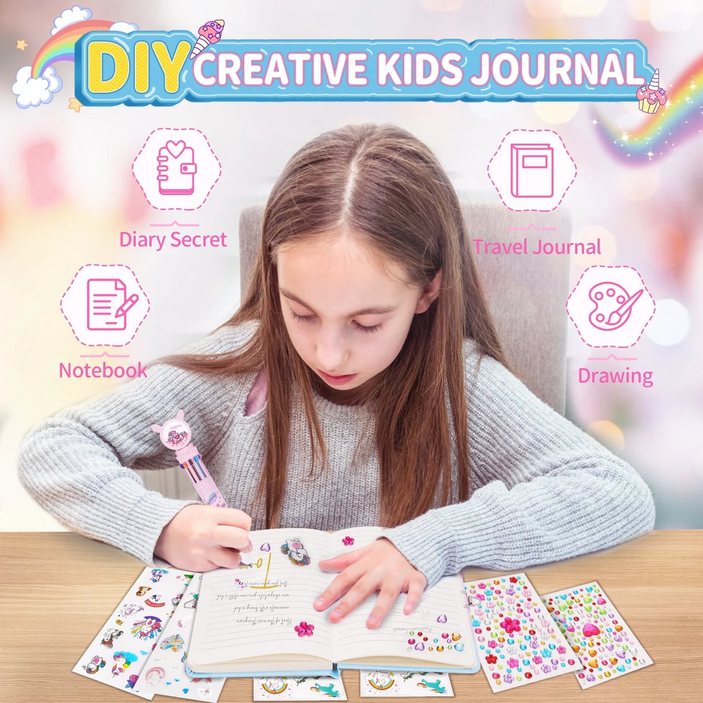 Diamond Painting DIY Journal Kits
