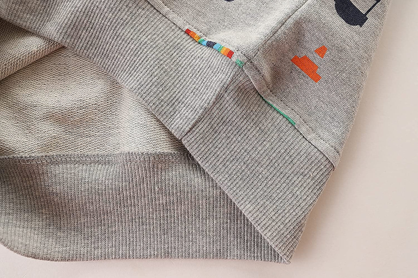 Kids Cotton Long-Sleeves Sweatshirt - Transportation