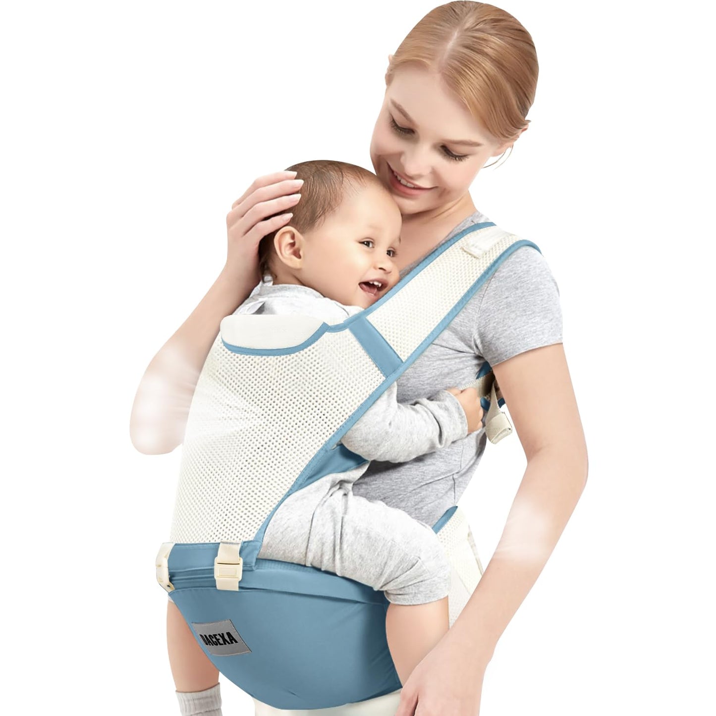 Breathable Cotton Lightweight Baby Carrier [3-color]