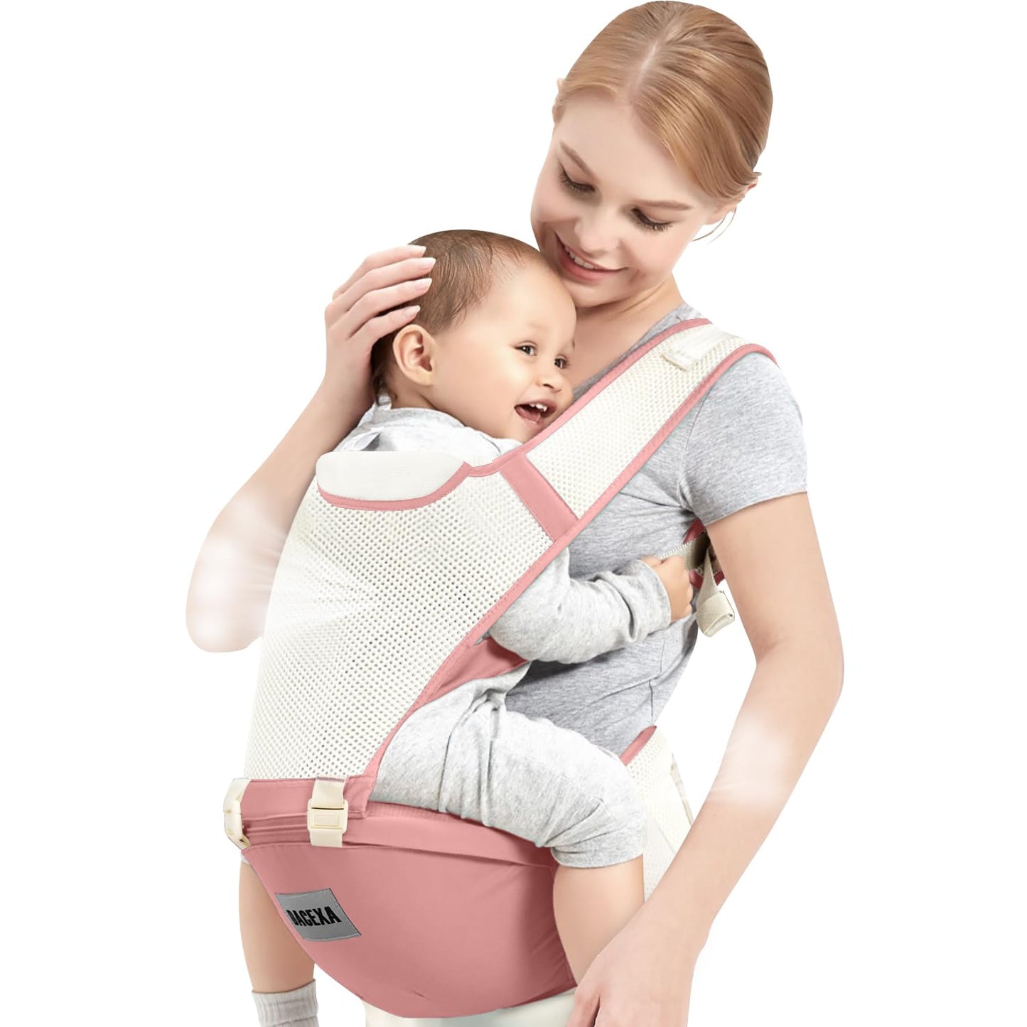Breathable Cotton Lightweight Baby Carrier [3-color]