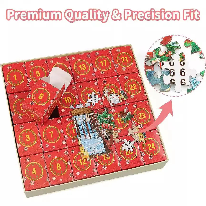 1008 Pieces Christmas Jigsaw Puzzle Advent Calendar