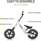 COOGHI Kids S3 Lightweight Balance Bike in White - Age 2-6Y