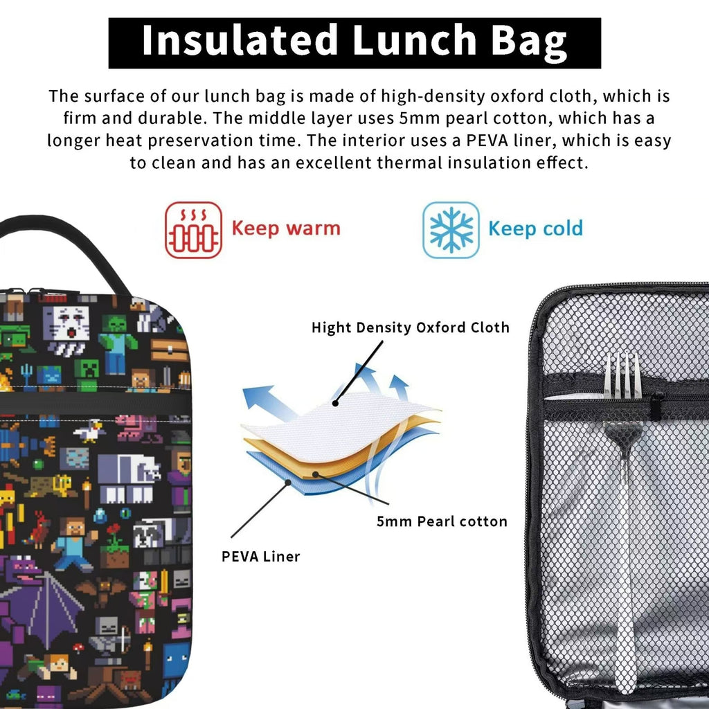 Lunch Bag 10x8x4 in