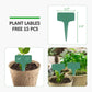 GROWNEER 60pcs 3in Peat Pots Plant Starters With 15 Pcs Plant Labels