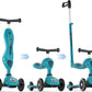 COOGHI Kids V3 Pro 3-in-1 Scooter in Ocean Blue - Age 1-5Y