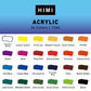 24-Color Acrylic Paint (Tube) Set (12ml each)