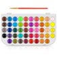 48 Colors Watercolors Cake & a Brush