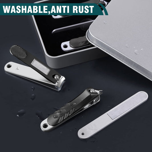 Nail Clippers Set - Black