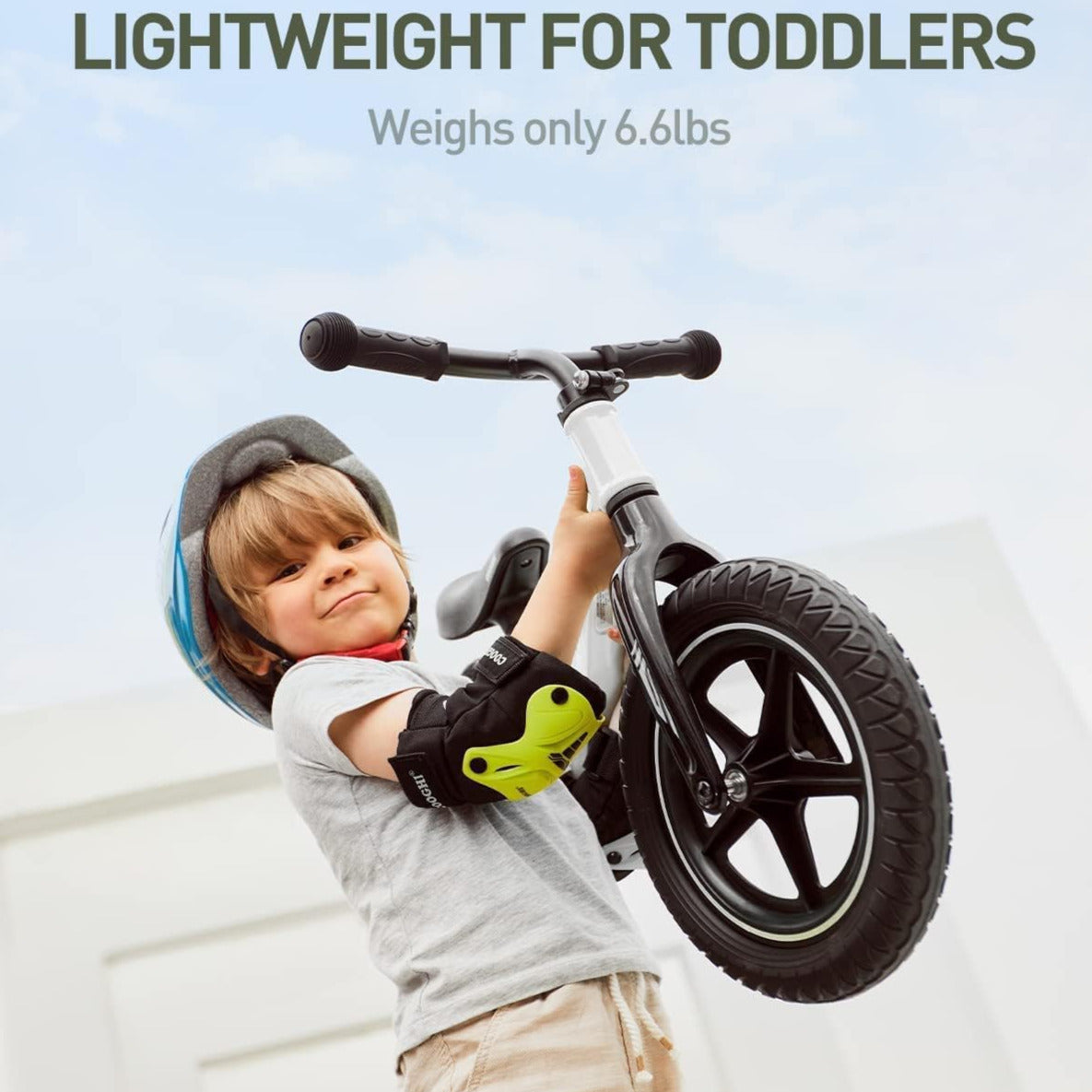 [TX75006 德州Carrollton Pickup ONLY] COOGHI Kids S3 Lightweight Balance Bike in White - Age 2-6Y