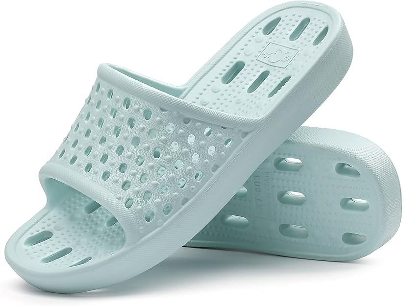 Quick Drying House Slippers - Light Blue