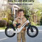 COOGHI Kids S3 Lightweight Balance Bike in White - Age 2-6Y