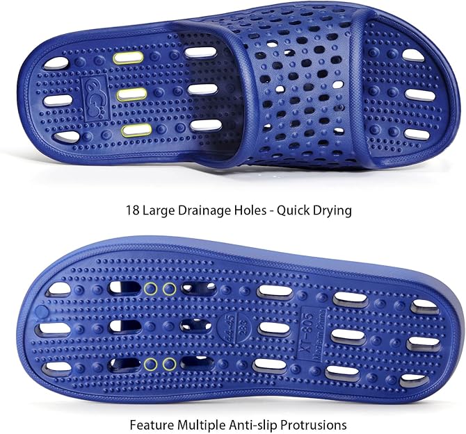 Quick Drying House Slippers - Navy