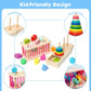 Wooden Shape Staking Baby Sensory Toys