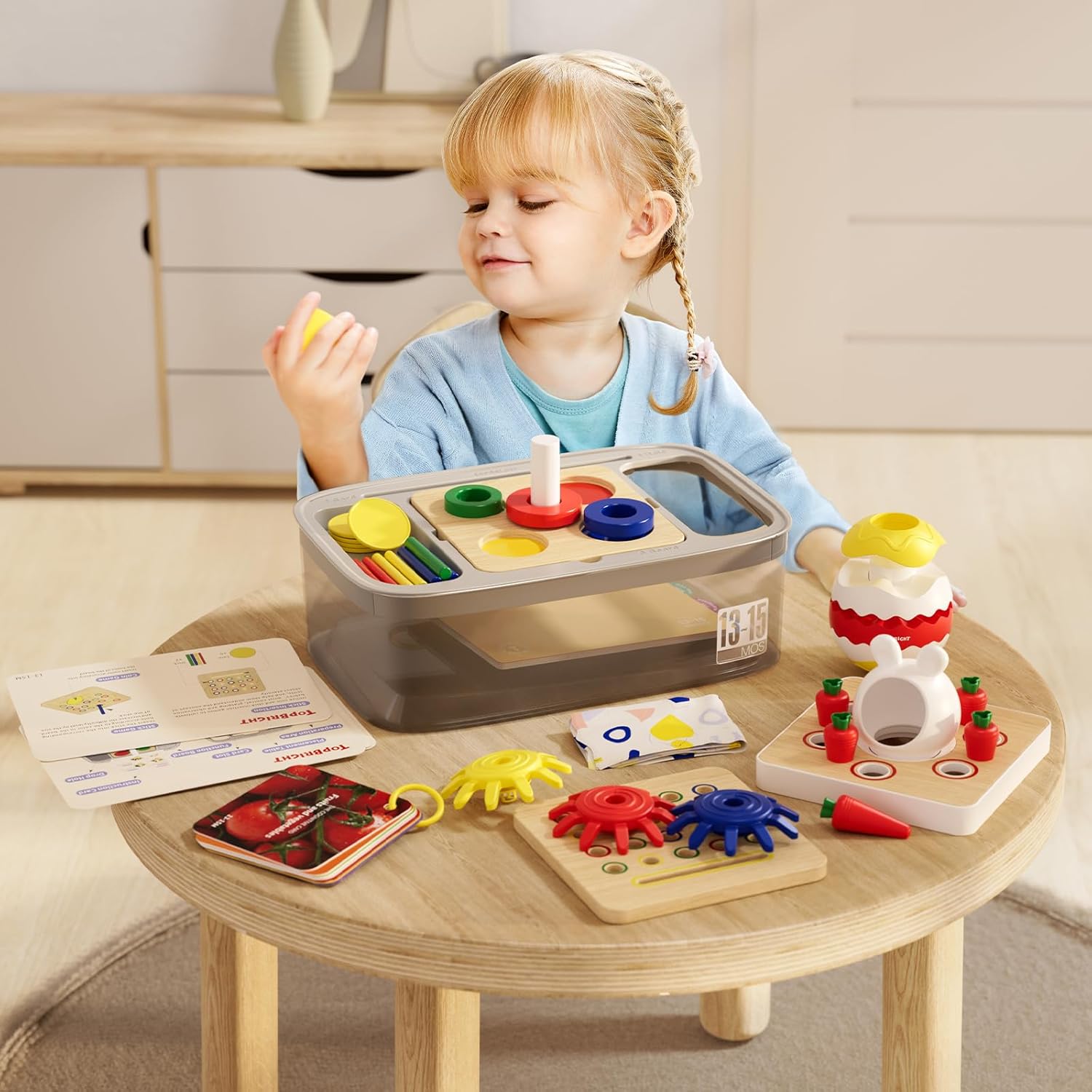 Best Toys For Month Old Montessori TOP BRIGHT Montessori 8-in-1