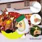 5ft LED Christmas Inflatable Santa Claus and Penguin on The Moon Decoration