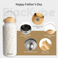 Stainless Steel Thermos BPA-Free Drinking Bottle with Straw 32 oz / 1 L