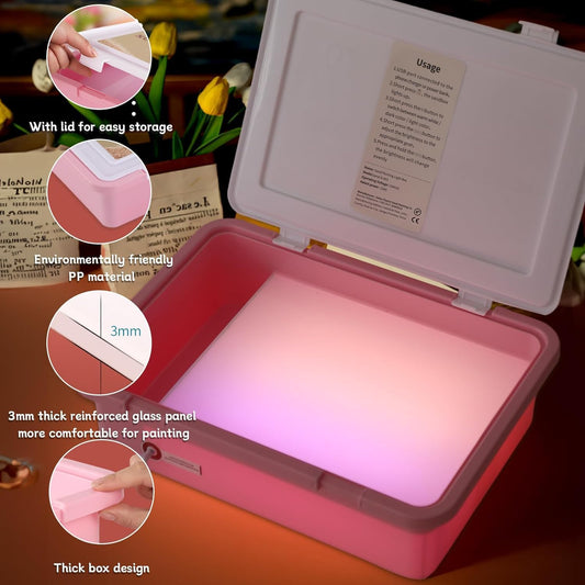 Sand Painting with 18" LED Light Box