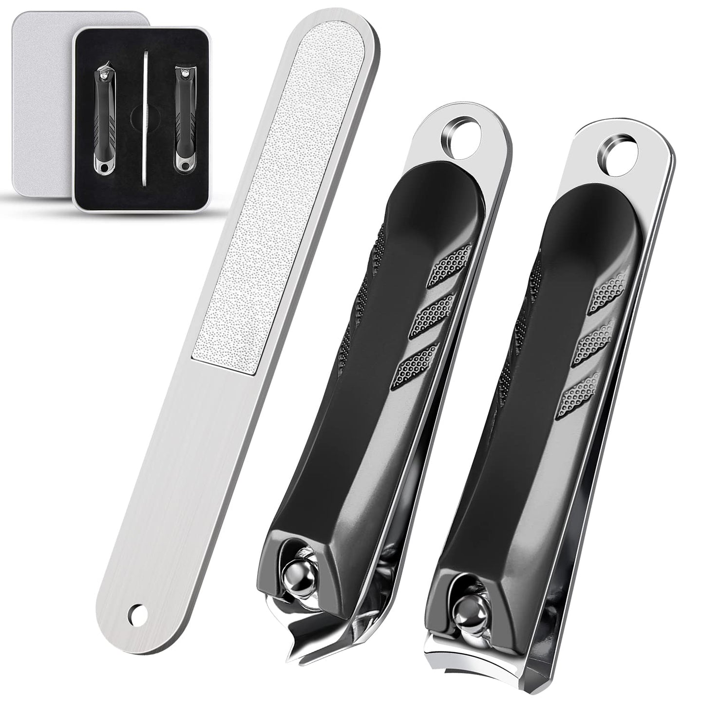Nail Clippers Set - Black