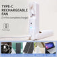 Handheld Misting Rechargeable Fan