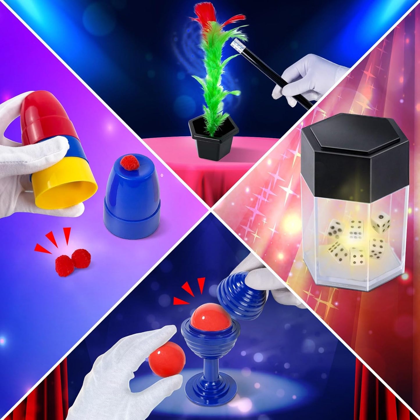 Kids Magic Kit (Tricks with Instructions)