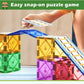 Magnetic Tiles Railroad Playset [56 Pieces]