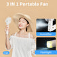 Handheld Misting Rechargeable Fan