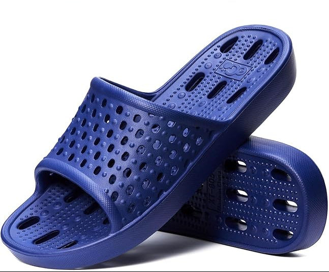 Quick Drying House Slippers - Navy