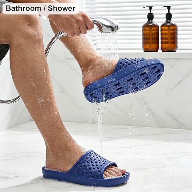 Quick Drying House Slippers - Navy
