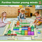 Magnetic Tiles Railroad Playset [56 Pieces]