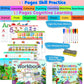 Preschool Learning Activities Educational Workbook - 53 Activities