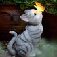 Cat Garden Figurines (Waterproof) with LED lights