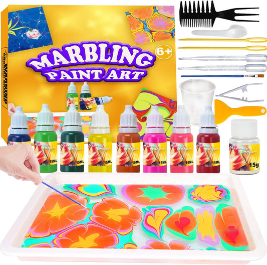 Water Marbling Paint Art Kit