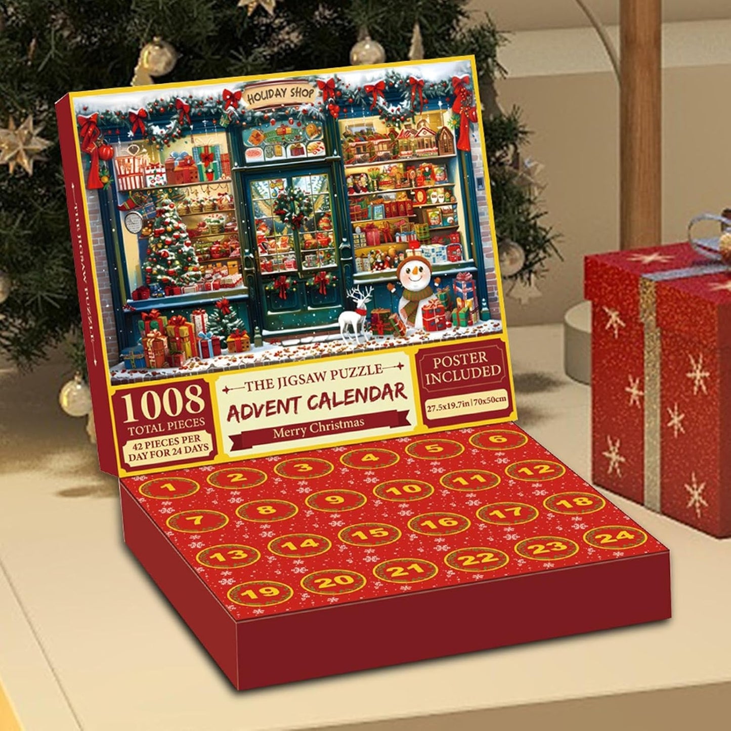 1008 Pieces Christmas Jigsaw Puzzle Advent Calendar