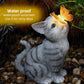 Cat Garden Figurines (Waterproof) with LED lights