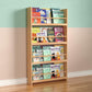 4 Tier Wall Mounted Bookshelf for Bedroom, Living Room, and Classroom