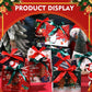 50 Pcs Christmas Gift Bags with Bow Ribbon Bulk 5.5x4.7x2.4 In