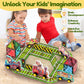 Animal Train Theme Kids Magnetic Tiles