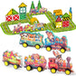 Animal Train Theme Kids Magnetic Tiles