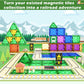 Magnetic Tiles Railroad Playset [56 Pieces]