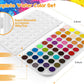 48 Colors Watercolors Cake & a Brush