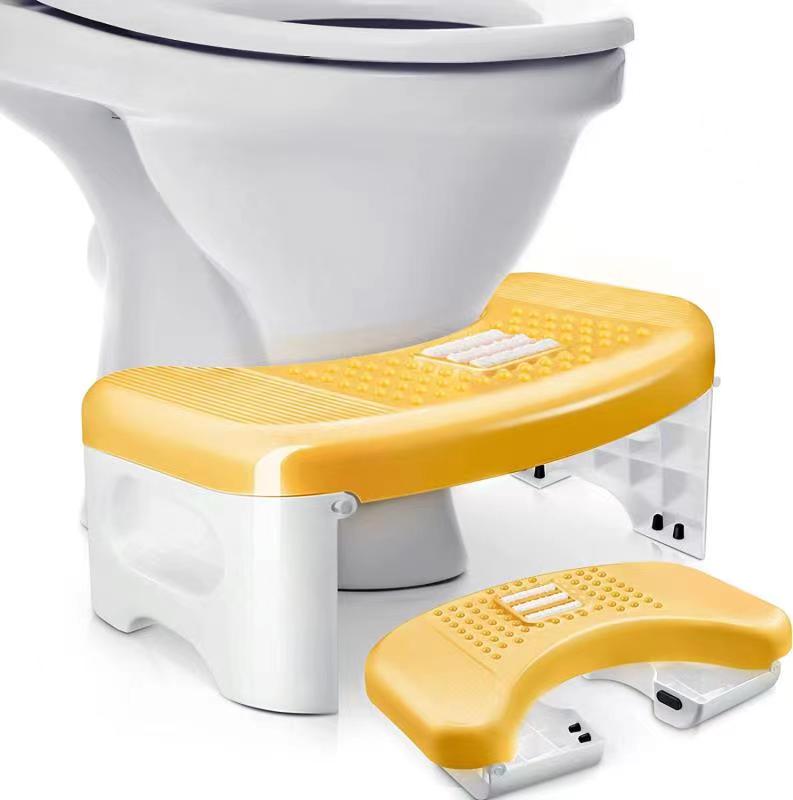 Kids Folding Toilet Footrest Massage Stools