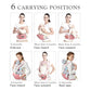 Breathable Cotton Lightweight Baby Carrier [3-color]