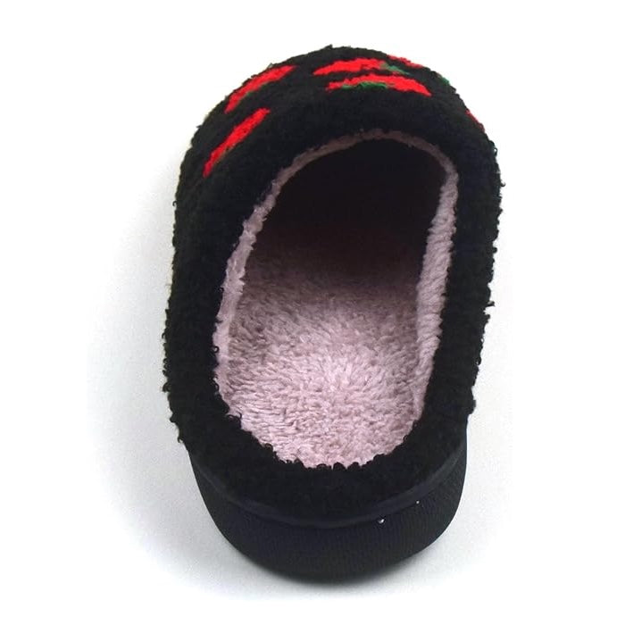 House Fuzzy ﻿﻿Memory Foam Indoor Slippers - Strawberry