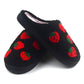 House Fuzzy ﻿﻿Memory Foam Indoor Slippers - Strawberry